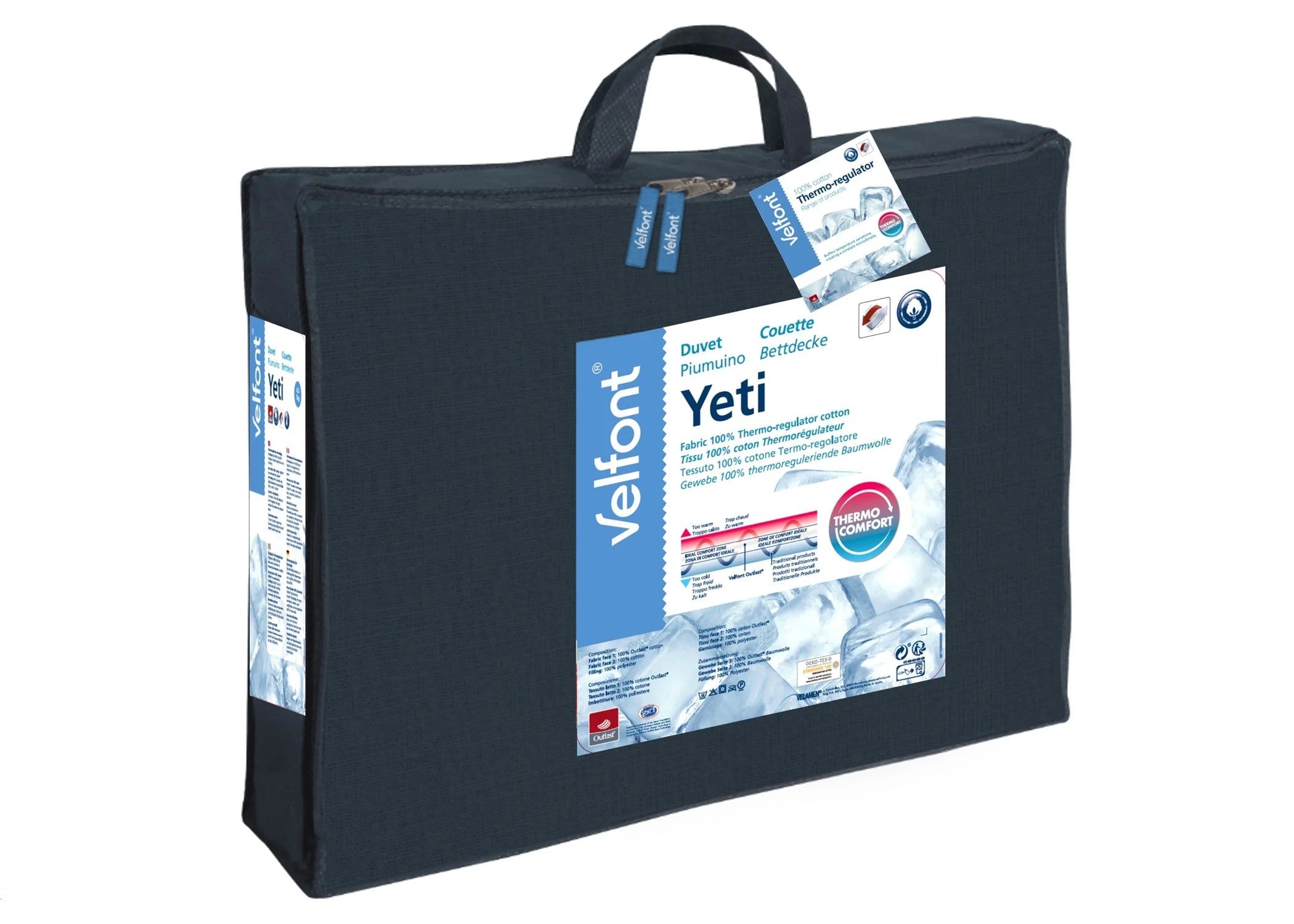 Velfont "Yeti" Thermo-regulating Filled Duvet
